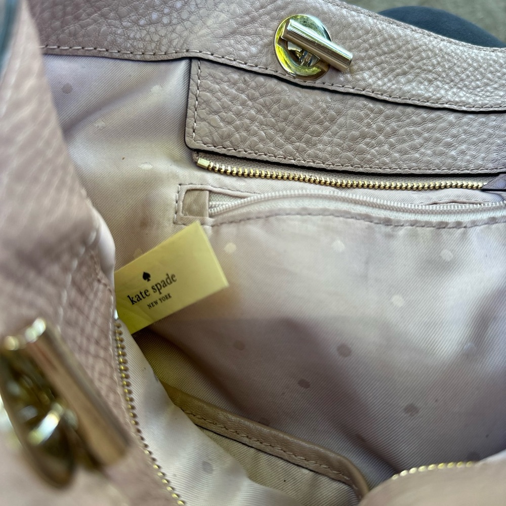 Kate Spade Pink Large Leather Tote Bag - Picture 9 of 11
